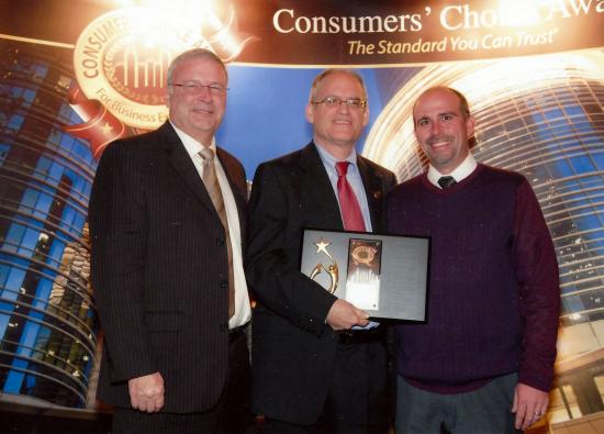 Consumer's Choice Award banquet in 2014